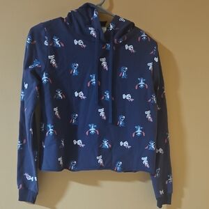 Disney Stitch Print Hoodie